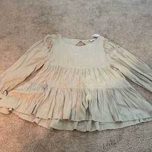 Brand new flowy American eagle top